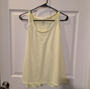 Yellow Athletic Tank Top